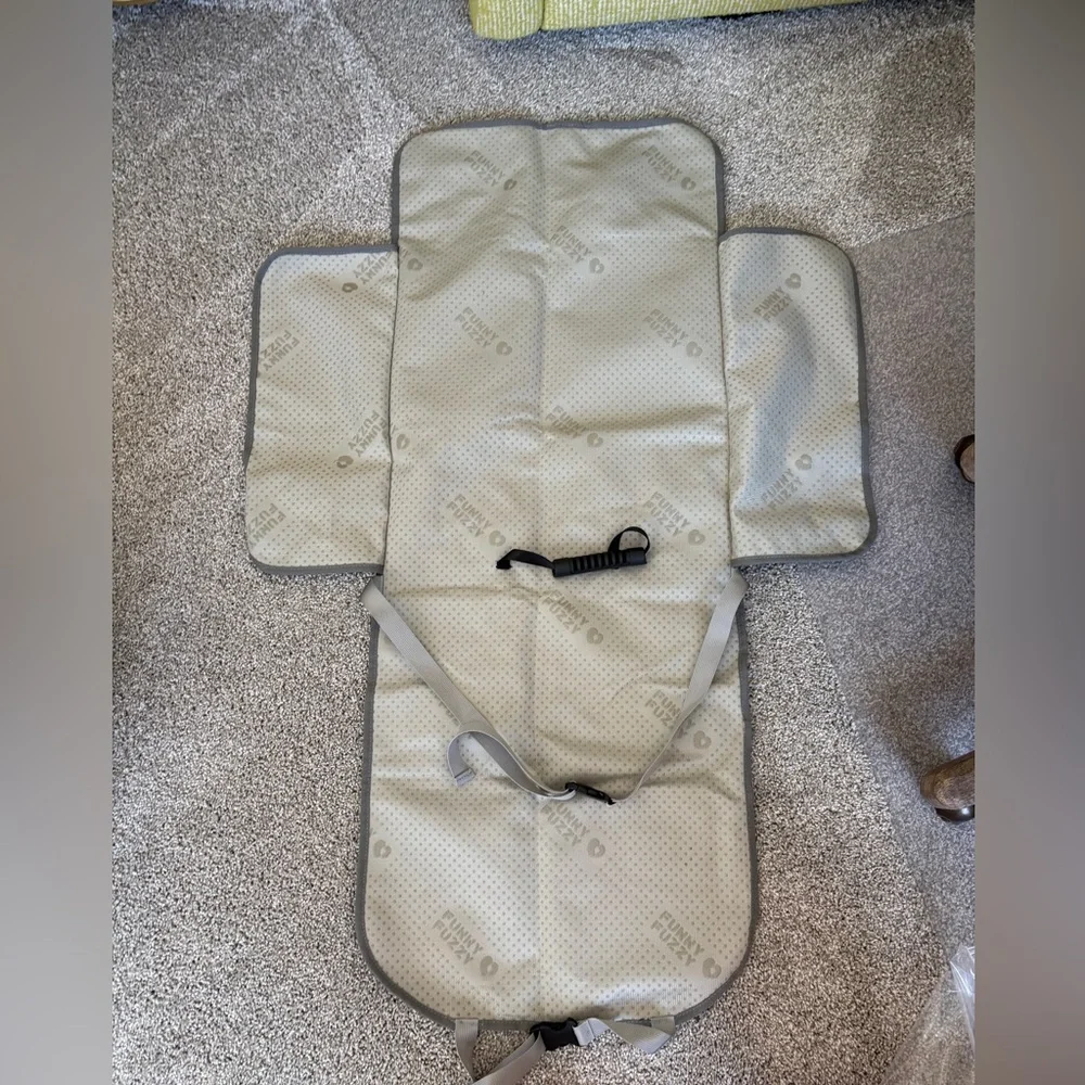 Funny Fuzzy blue Waterproof Front Car Seat Cover/ Protector for pets NEW